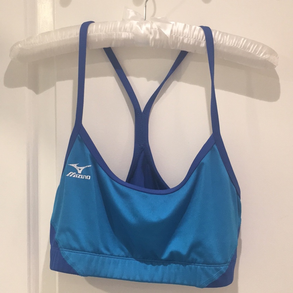 💙blue large mizuno sports bra💙